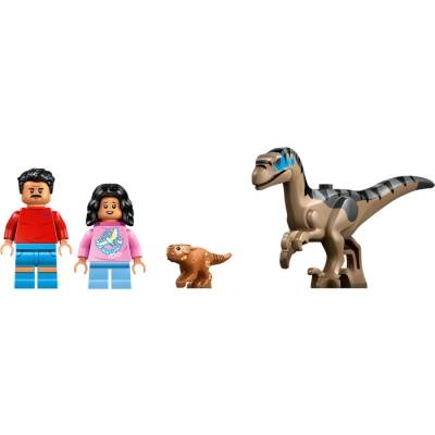 LEGO Jurassic World 76972 Ucieczka terenówką przed raptorem