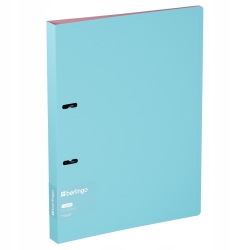 Segregator 2-ringowy Haze 24mm niebiesko-różowy Berlingo z wewnętrzną kieszonką