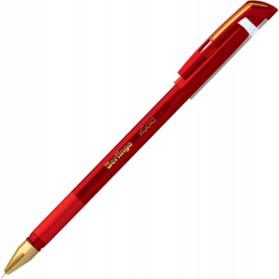 Berlingo Długopis kulkowy xGold 0,7 mm czerwony