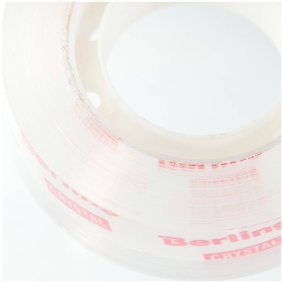 Taśma samoprzylepna Cristal 15mm x 33m krystal przezroczysta Berlingo