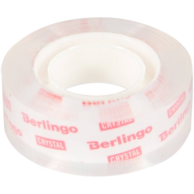 Taśma samoprzylepna Cristal 19mm x 33m krystal przezroczysta Berlingo