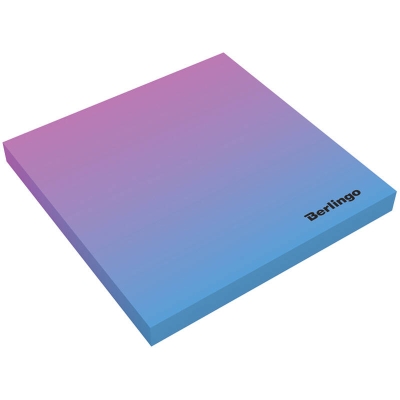 Berlingo bloczek samoprzylepny Ultra Sticky 75 x75mm 50 kartek Radiance gradient