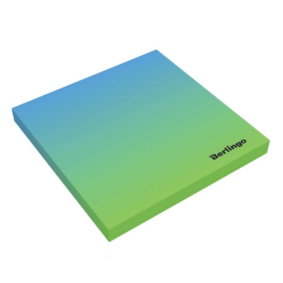 Berlingo bloczek samoprzylepny Ultra Sticky 75 x75mm 50 kartek Radiance gradient