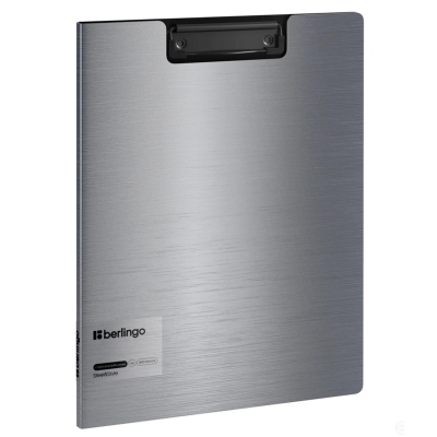 Berlingo clipboard "Stell &Style" A4 składany z klipsem srebrny