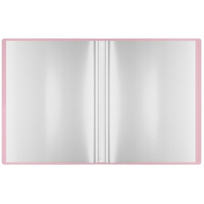 Album ofertowy 30 koszulek Berlingo Haze 17mm z wewnętrzną kieszonką niebiesko-różowy