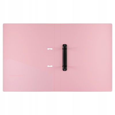 Segregator 2-ringowy Haze 24mm niebiesko-różowy Berlingo z wewnętrzną kieszonką