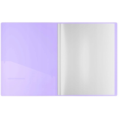 Album ofertowy 30 koszulek Berlingo Haze 17mm z wewnętrzną kieszonką turkusowo-liliowy