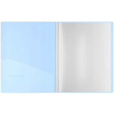 Album ofertowy 30 koszulek Berlingo Haze 17mm z wewnętrzną kieszonką fioletowo-różowy