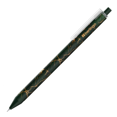 Długopis automatyczny Golden Shade niebieski 0,7mm Berlingo 3 sztuki