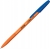 Berlingo Długopis kulkowy Tribase Orange, niebieski, 0,7 mm 4szt