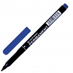 Cienki marker Centropen Permanent 2536 niebieski szerokość 1 mm