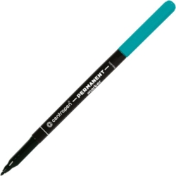 Cienki marker Centropen Permanent 2536 zielony szerokość 1 mm