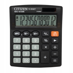 Citizen kalkulator SDC812NR