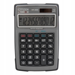 Citizen kalkulator WR3000 NRGYE-szary