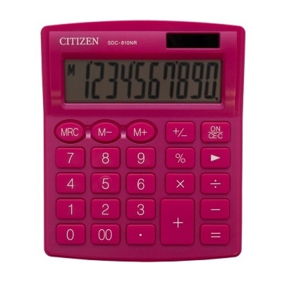 Citizen kalkulator SDC 810 NRPKE różowy