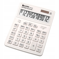 Eleven kalkulator biurowy SDC444XRWHE - biały
