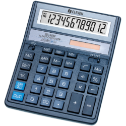 Eleven kalkulator biurowy SDC888XBL - niebieski