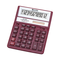 Eleven kalkulator biurowy SDC888XRD - czerwony