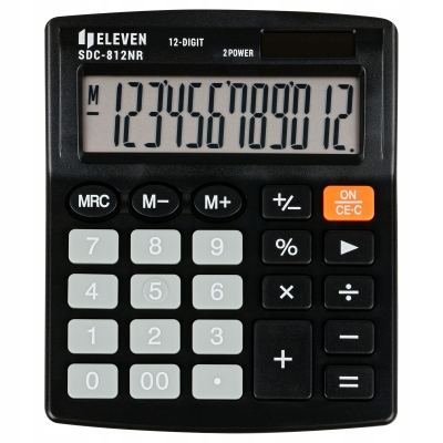 Eleven kalkulator biurowy SDC812NR