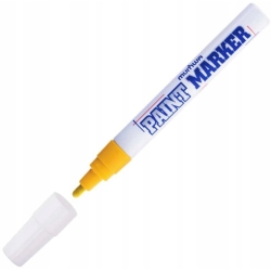 Marker olejowy 4 mm żółty MunHwa