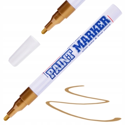 Marker olejowy 2 mm złoty MunHwa