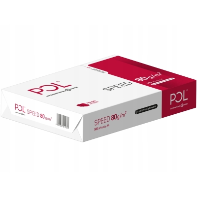 Papier Ksero Polspeed A4 80g 500 arkuszy zestaw 2 szt