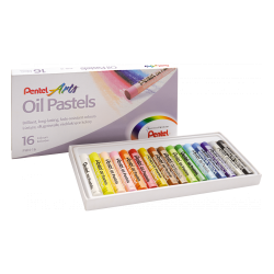Pastele olejne 16-kolorowe Pentel