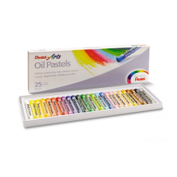 Pastele olejne 25-kolorowe Pentel