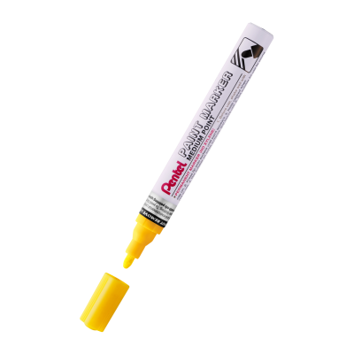 Marker zdobniczy aluminiowa obudowa żółty