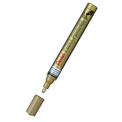 Marker zdobniczy aluminiowa obudowa złoty