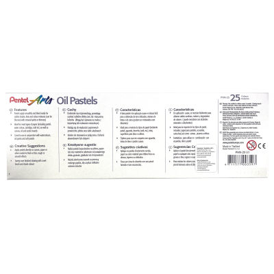 Pastele olejne 25-kolorowe Pentel