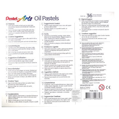 Pastele olejne 36-kolorowe Pentel