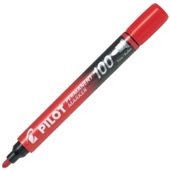 Marker permanentny okrągły czerwony SCA-100