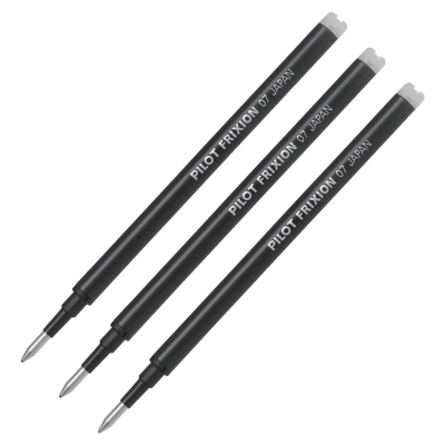 Wkład Frixion czarny 0,7mm 3szt. Pilot