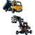 LEGO Technic 42147 Wywrotka 42163 Buldożer 30655 Wózek widłowy